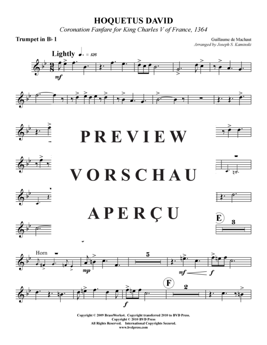 Produktgalerie: Seite 11 von 16 Hoquetus David , , (Blechbläserquintett)