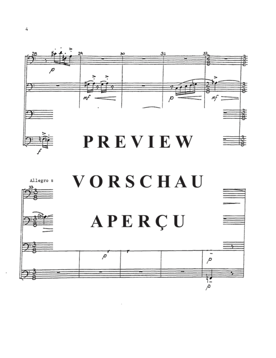 Product gallery: Page 8 of 21 Tuba Quartet: Study in Motions, Hymn, and Finale , , (Tuba Quartett EETT)