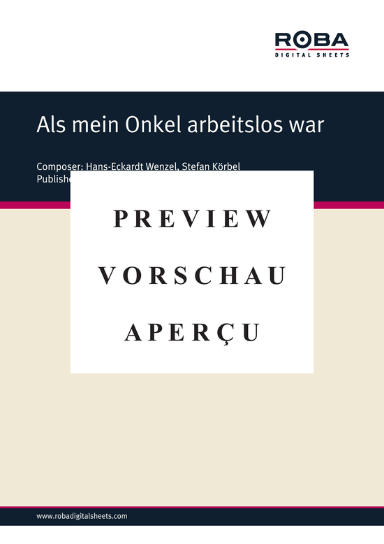 gallery: Als mein Onkel arbeitslos war , , (Gesang + Akkorde)