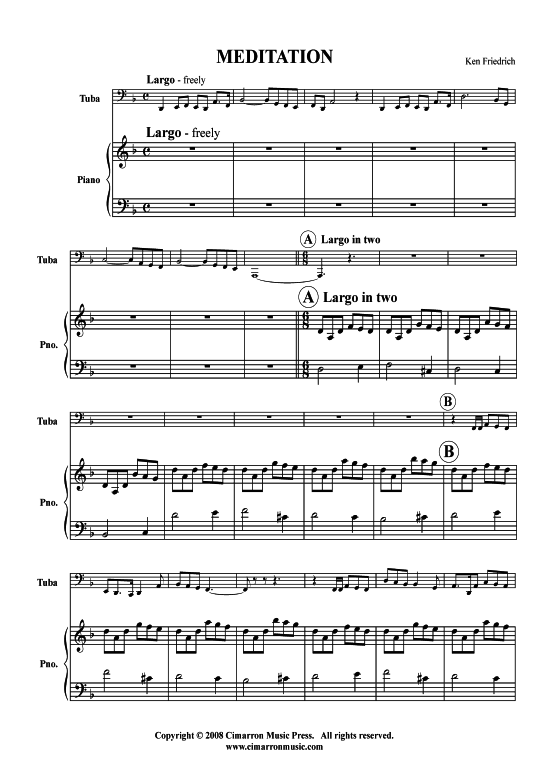 Product picture to: Meditation Kenneth Friedrich