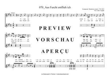 Produktgalerie: Seite 2 von 3 Aus Furcht entflieh ich , , (Gitarre + Gesang)