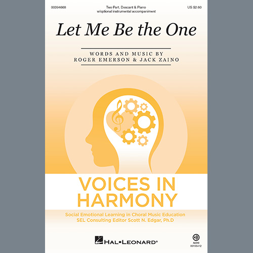 cover: Let Me Be The One, Roger Emerson & Jack Zaino, Chor