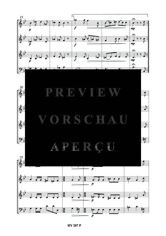 gallery: Abendliche Stille, , (Horn Quartett)