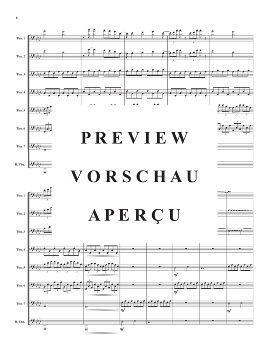 Product gallery: Page 8 of 21 Vertigo , , (Trombone ensemble 1-8 trombones)