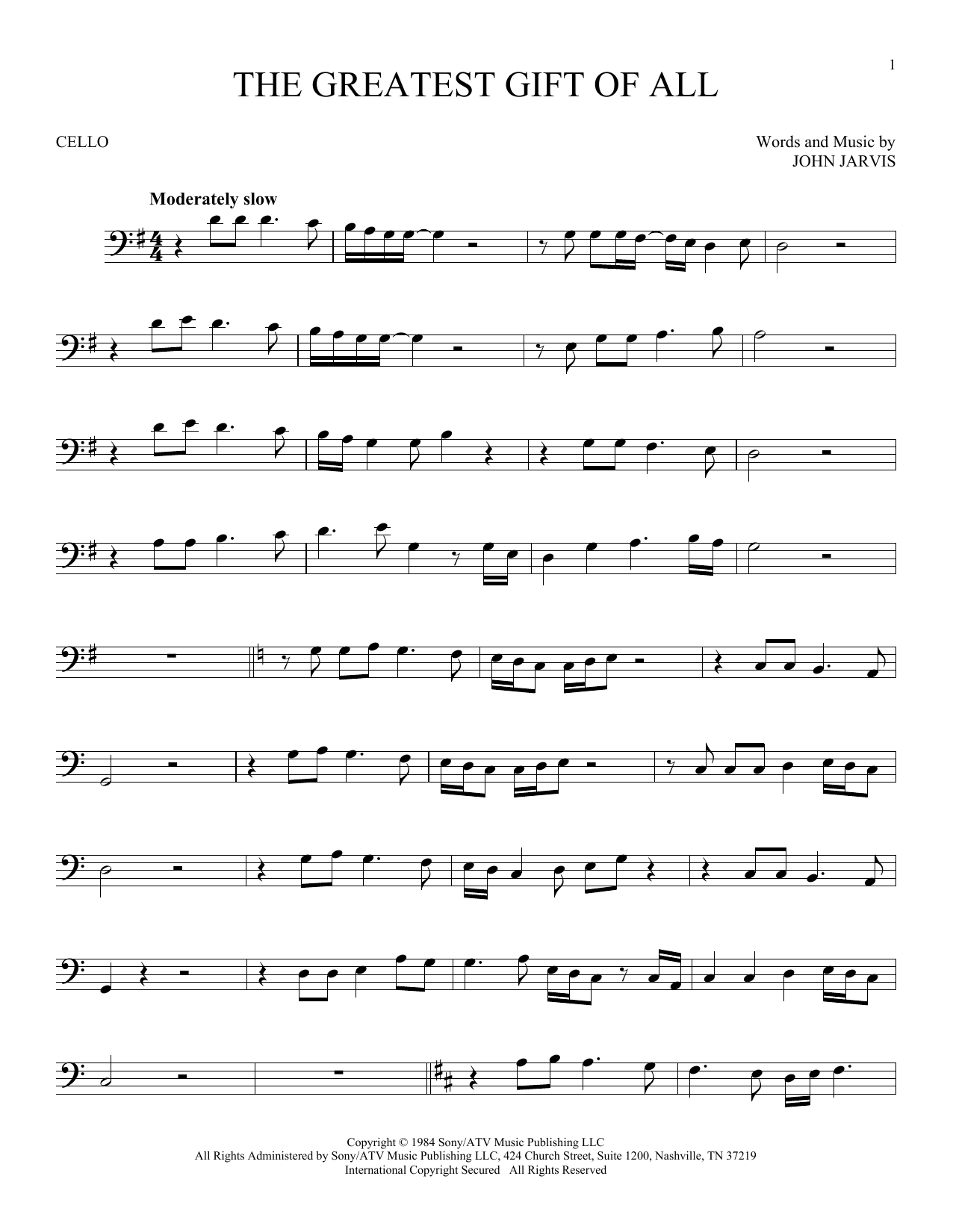 Produktgalerie: Seite 1 von 1 The Greatest Gift Of All, Kenny Rogers and Dolly Parton, Violoncello