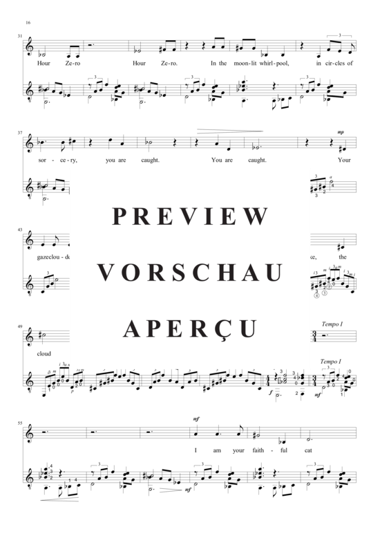 Produktgalerie: Seite 18 von 20 Five Poems by Melissanthi , , (Alt/Mezzo-Sopran + Gitarre)