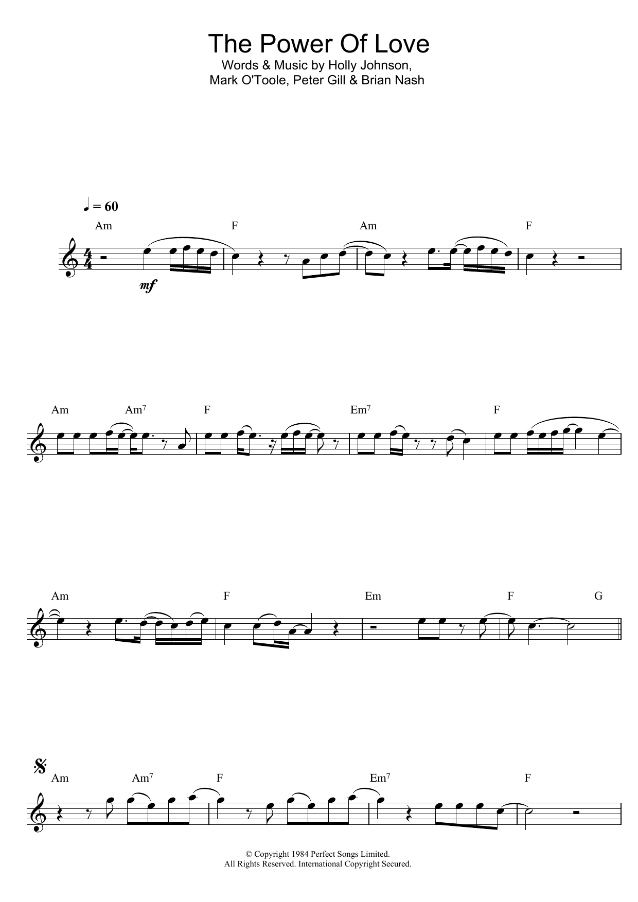 Product gallery: Page 1 of 1 The Power Of Love, Frankie Goes To Hollywood