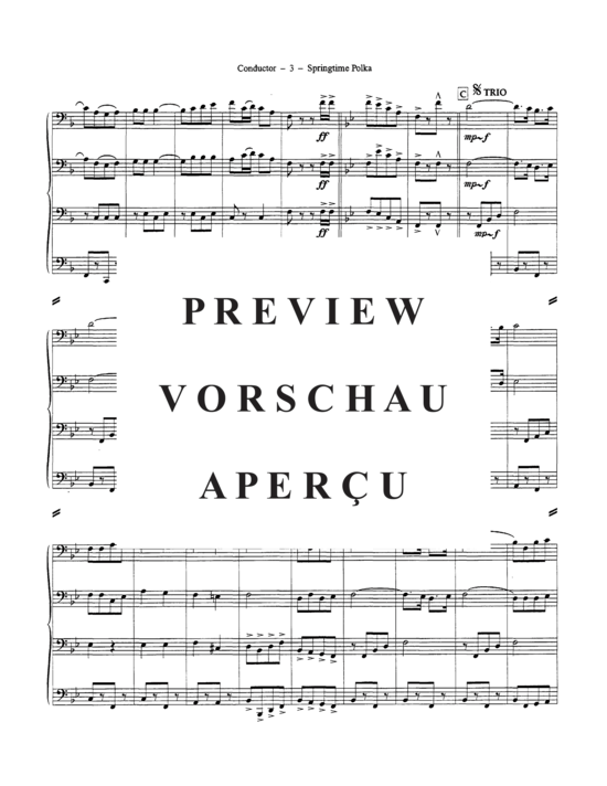 Product gallery: Page 5 of 10 Springtime Polka , , (Tuba Quartett EETT)