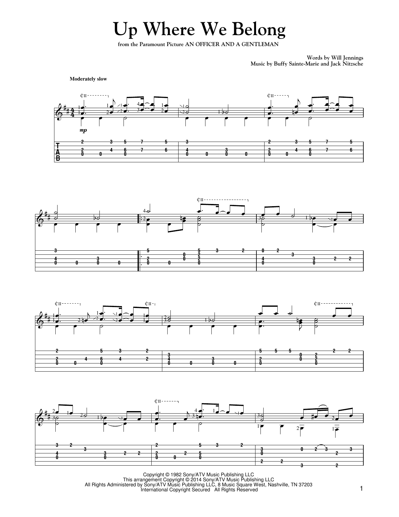 Produktbild zu: Up Where We Belong