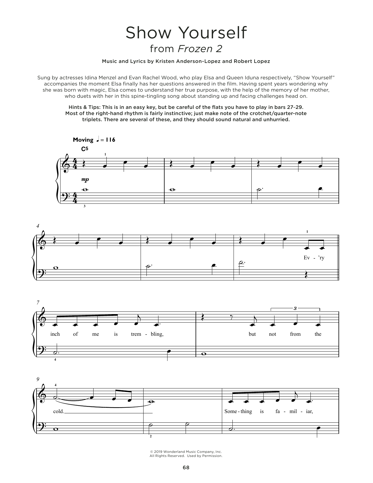 Produktbild zu: Show Yourself (from Disney's Frozen 2)