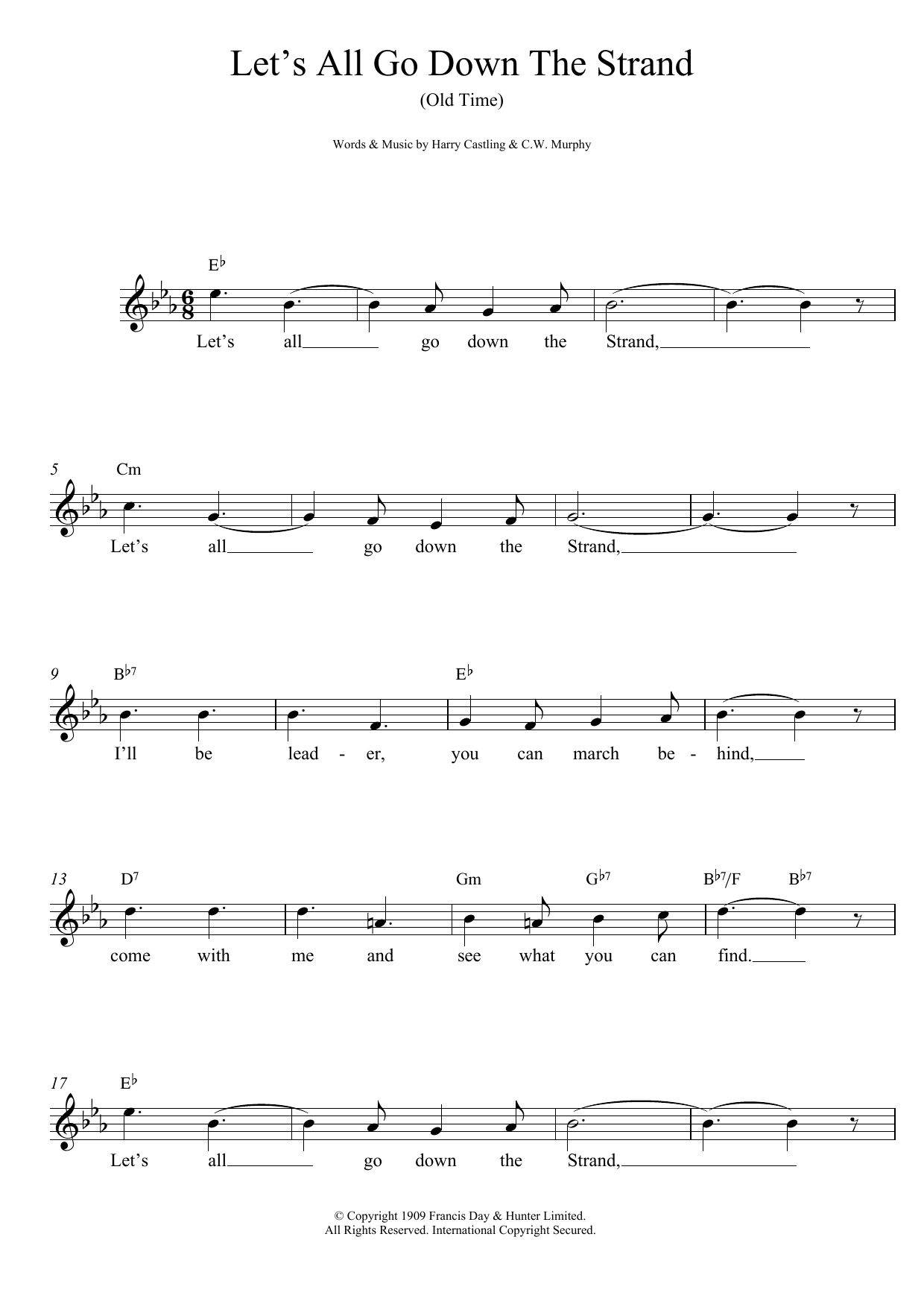 Produktbild zu: Let's All Go Down The Strand