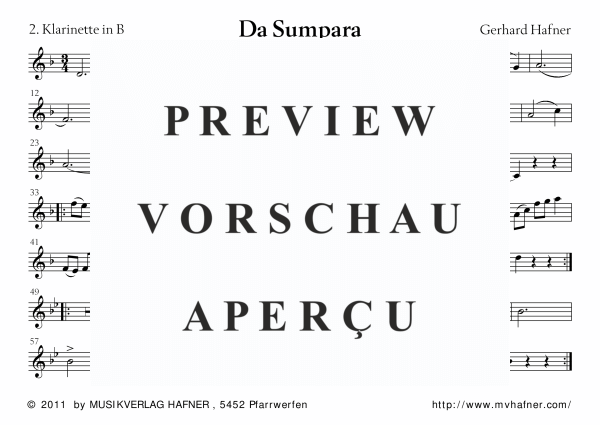 Product gallery: Page 5 of 11 Da Sumpara, , (woodwind and brass)