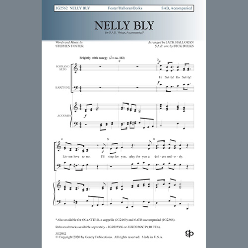 cover: Nelly Bly, Jack Halloran & Dick Bolks