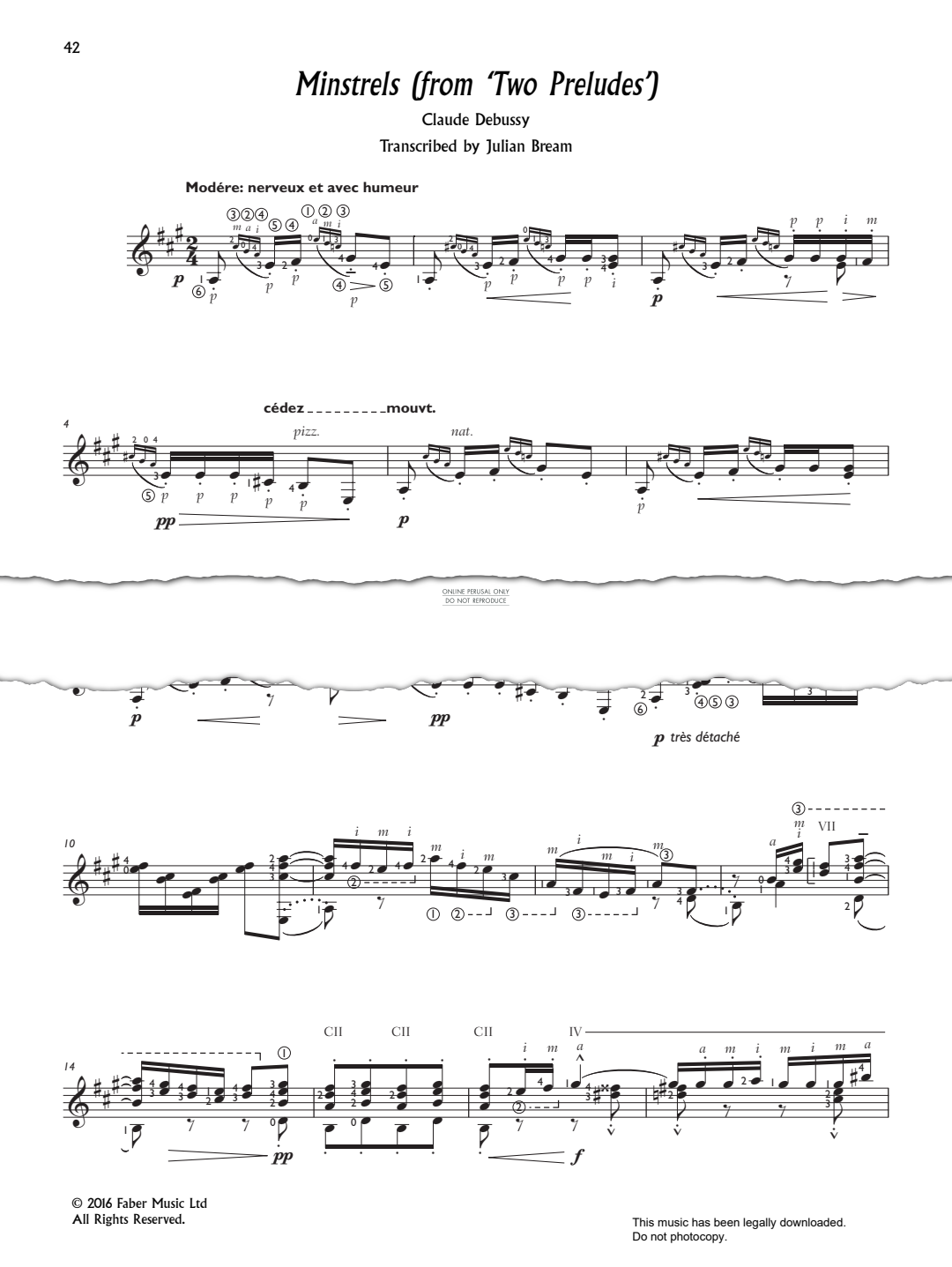 Product picture to: Minstrels (from ‘Two Preludes’)