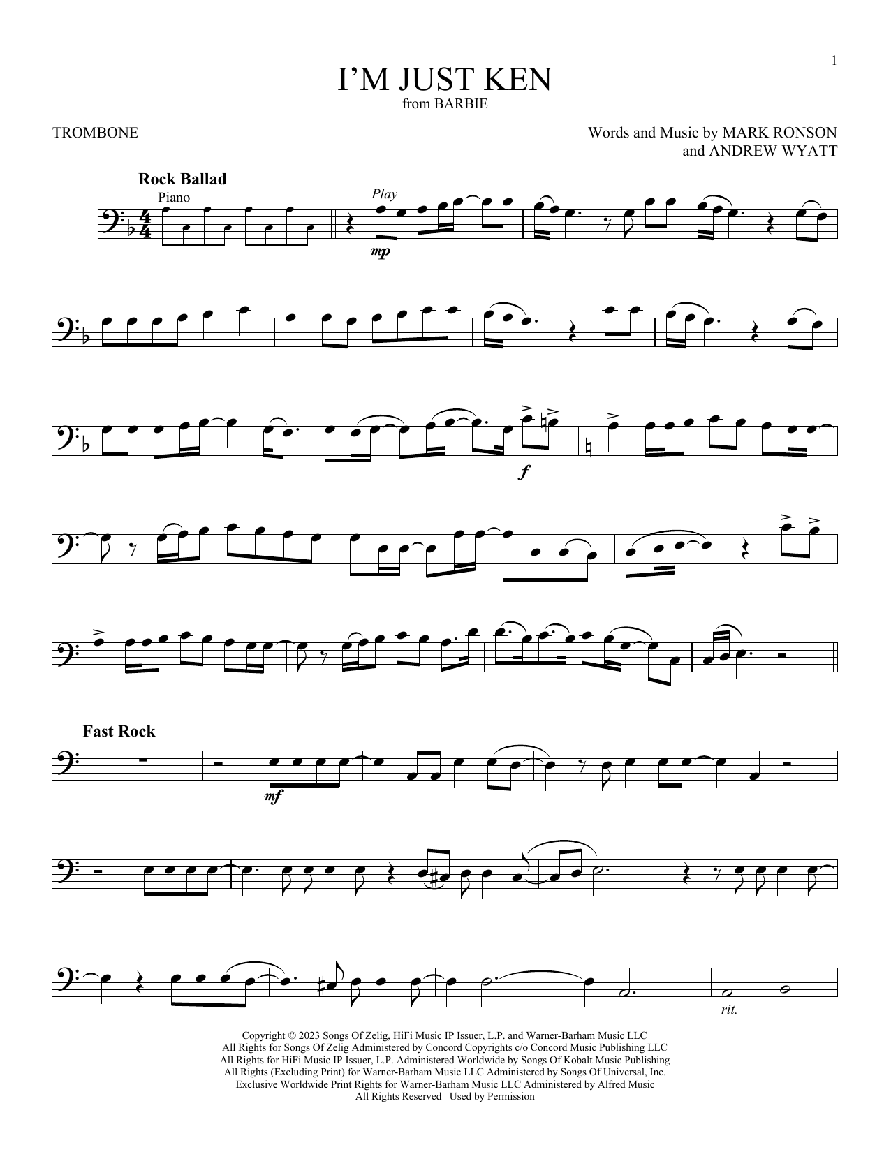 Product gallery: Page 1 of 1 I'm Just Ken (from Barbie), Ryan Gosling