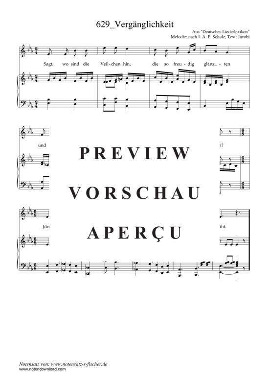 Product gallery: Page 2 of 3 Vergänglichkeit , , Piano and Voice