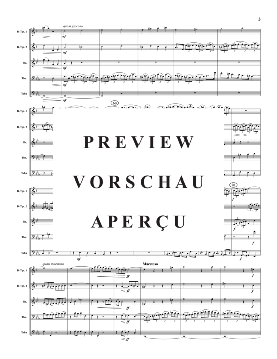 gallery: Prelude und Fuge in C-Moll , , (Blechbläserquintett)