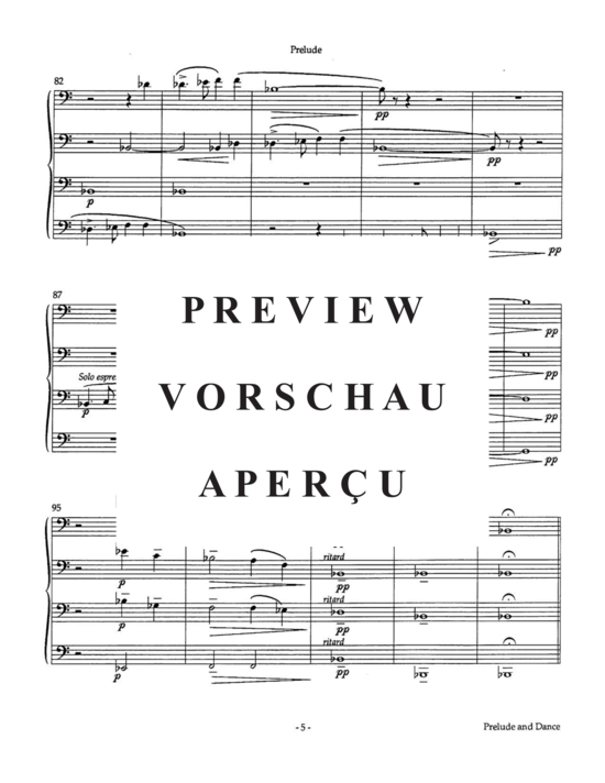 Product gallery: Page 8 of 21 Prelude and Dance , , (Tuba Quartett EETT)