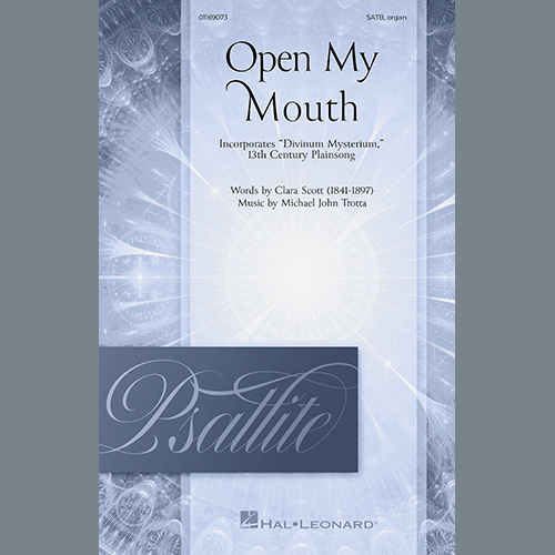 cover: Open My Mouth, Michael John Trotta, Chor