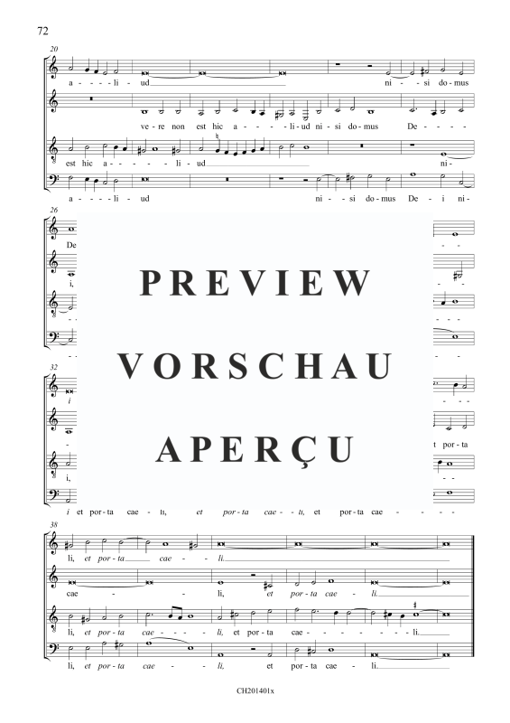 gallery: O quam metuendus est, , (Gemischter Chor)