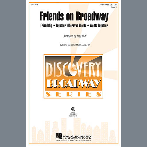 cover: Friends on Broadway, Mac Huff, Chor