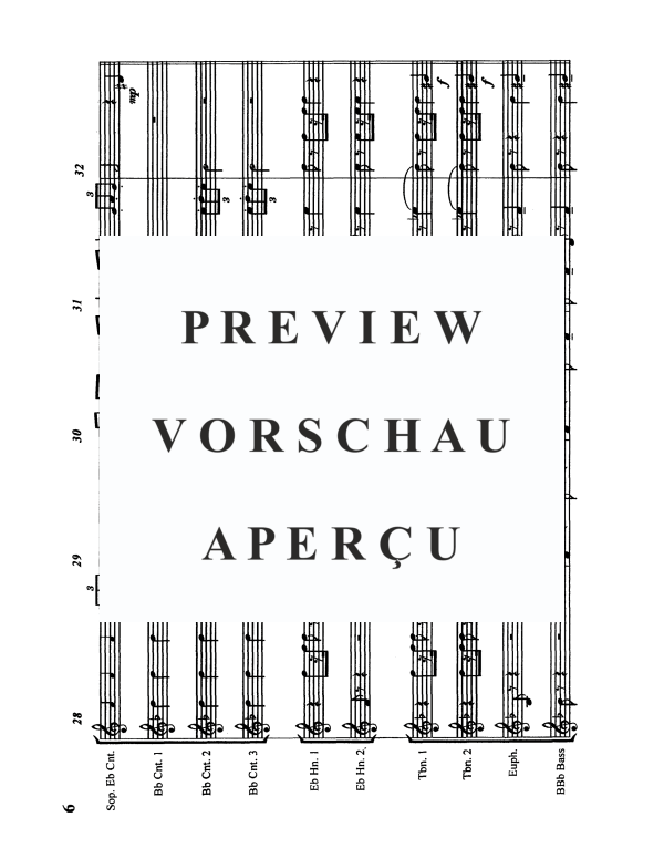 Produktgalerie: Seite 9 von 11 Großer Marsch aus Aida, , Blechbläser Ensemble 10-stimmig