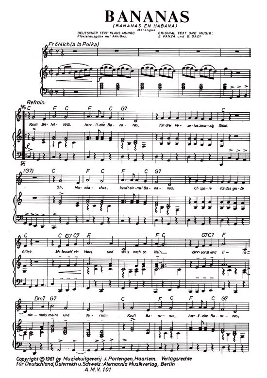 Produktbild zu: Bananas (Bananas En Habana)Leo Leandros