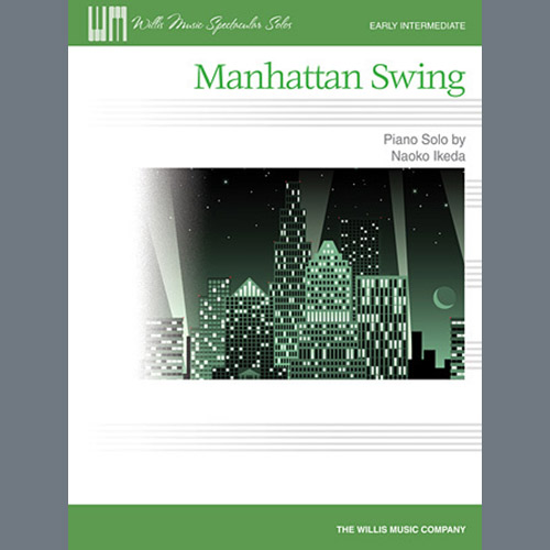cover: Manhattan Swing, Naoko Ikeda, Klavier