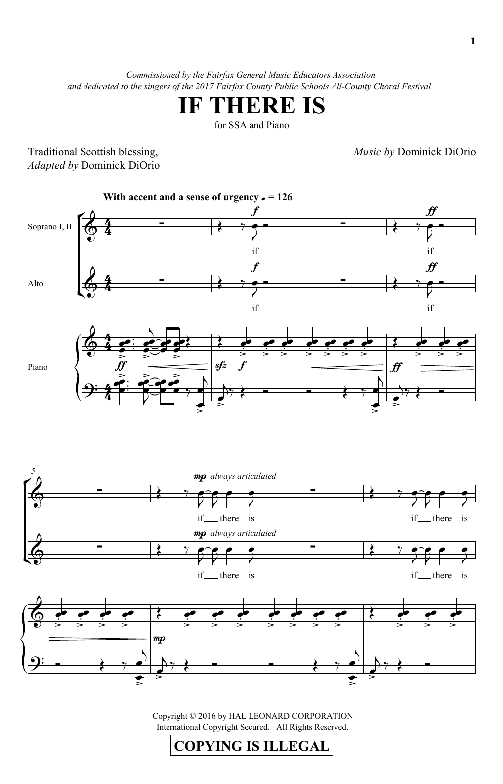 Produktgalerie: Seite 1 von 1 If There Is, Dominick DiOrio, Chor
