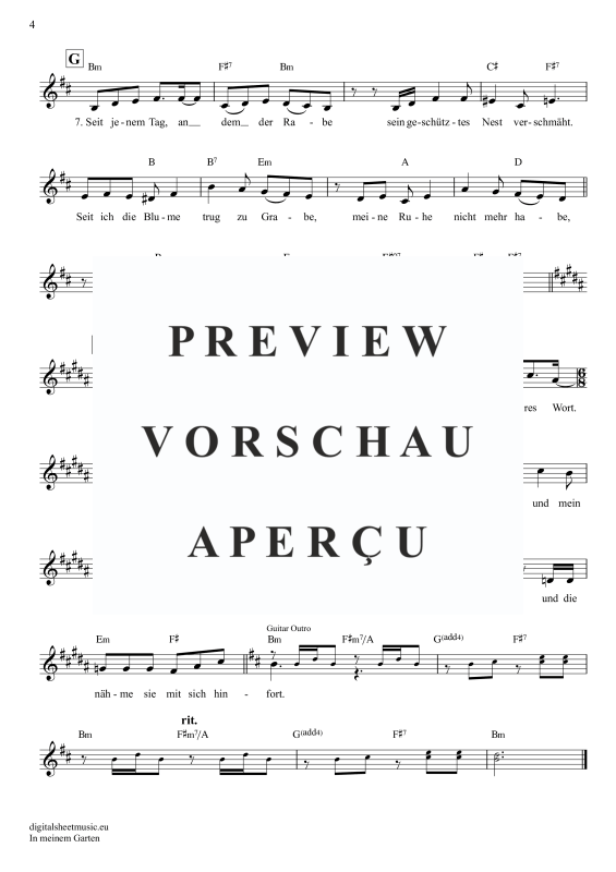 Product gallery: Page 9 of 9 In Meinem Garten, Mey, Reinhard, Keyboard