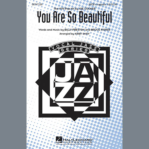 cover: You Are So Beautiful (arr. Kirby Shaw), Joe Cocker, Chor