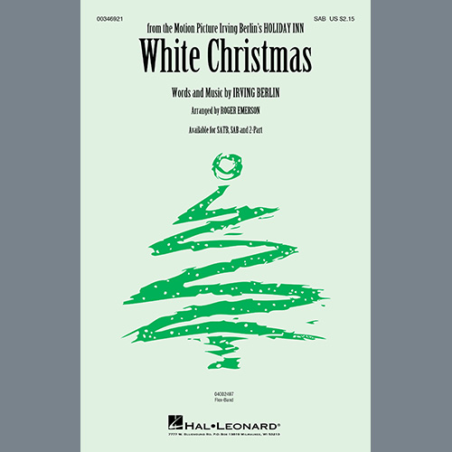 Product picture to: White Christmas (from Holiday Inn) (arr. Roger Emerson)