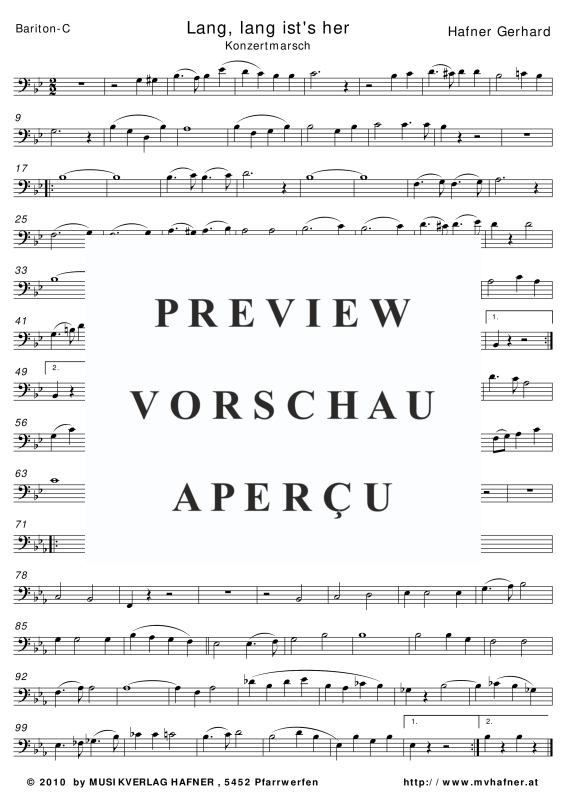 Product gallery: Page 11 of 11 Lang, lang ist´s her, , (large wind orchestra)