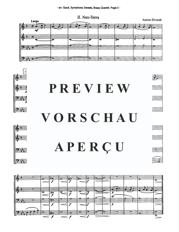 Produktgalerie: Seite 4 von 11 Symphonic Sweets, , Blechbläser Quartett