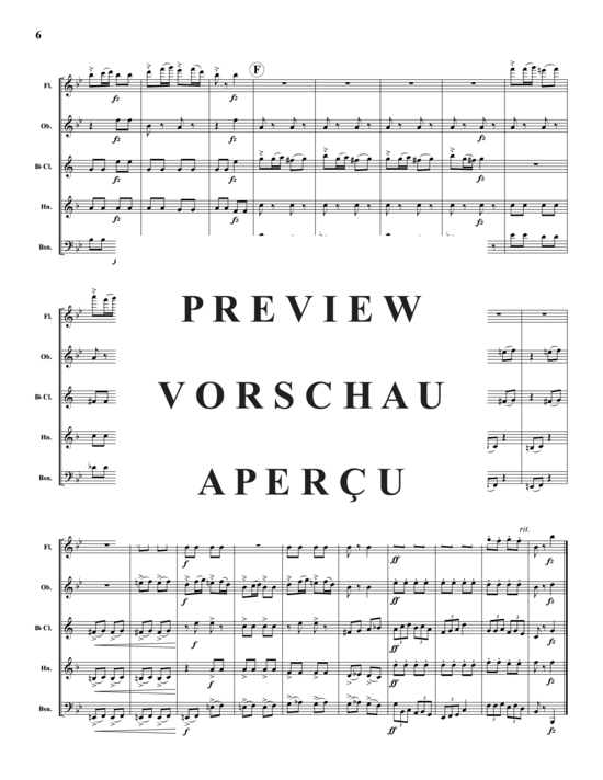 Produktgalerie: Seite 7 von 17 Zwei Norwegische Tänze , , (Holzbläser-Quintett)