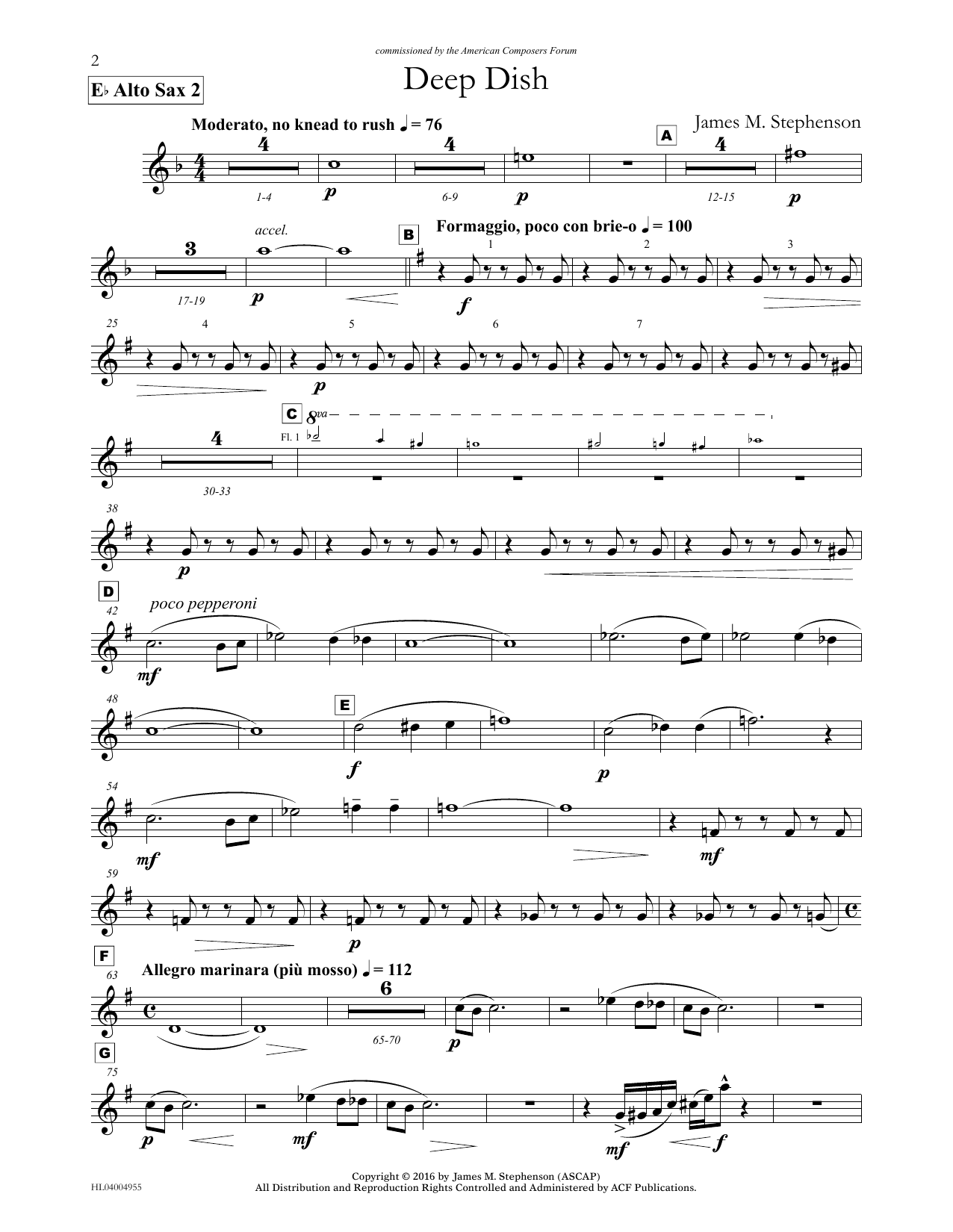 Produktbild zu: Deep Dish - Eb Alto Sax 2