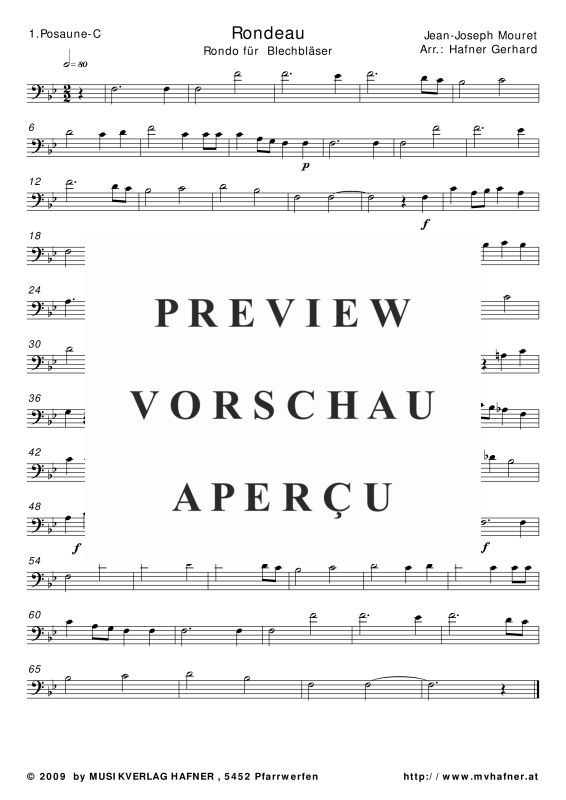 gallery: Rondeau, , (Blechbläser Quintett)