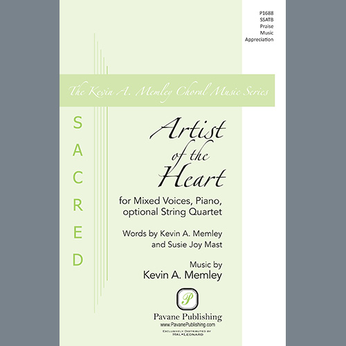 cover: Artist of the Heart, Kevin A. Memley and Susie Joy Mast
