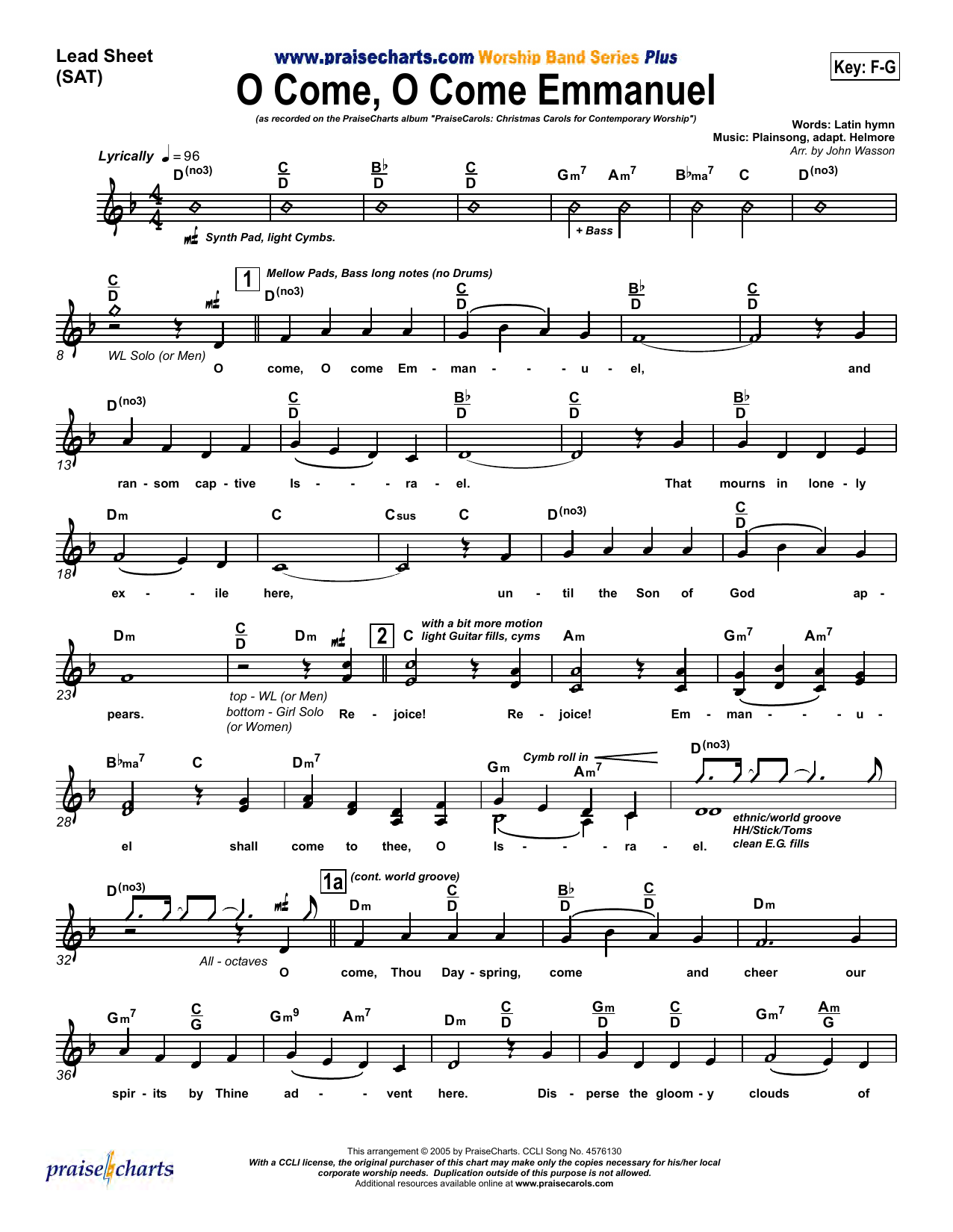 Produktbild zu: O Come O Come Emmanuel