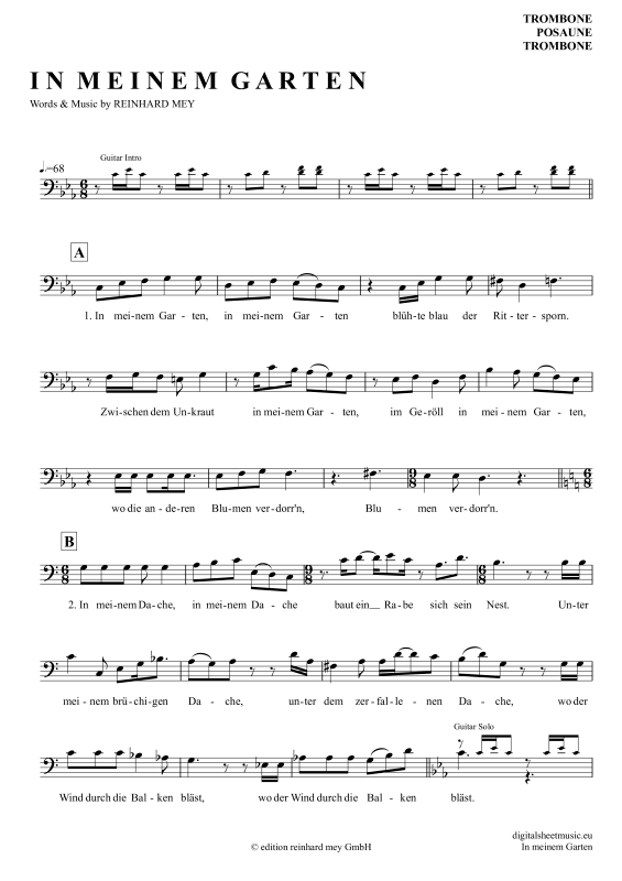 Produktbild zu: In Meinem GartenReinhard Mey