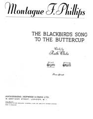 cover: The Blackbird's Song To The Buttercup, Montague F. Phillips