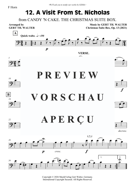 Produktgalerie: Seite 8 von 9 A Visit From St. Nicholas, , Blechbläser Trio