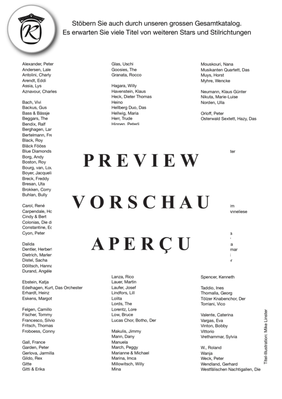 Produktgalerie: Seite 11 von 11 Silvermoon , Kraus, Peter, (Melodie-Stimmen in C/B/Es)