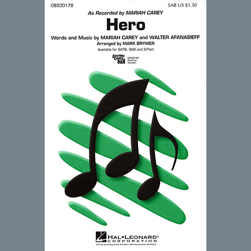 Produktbild zu: Hero (arr. Mark Brymer)