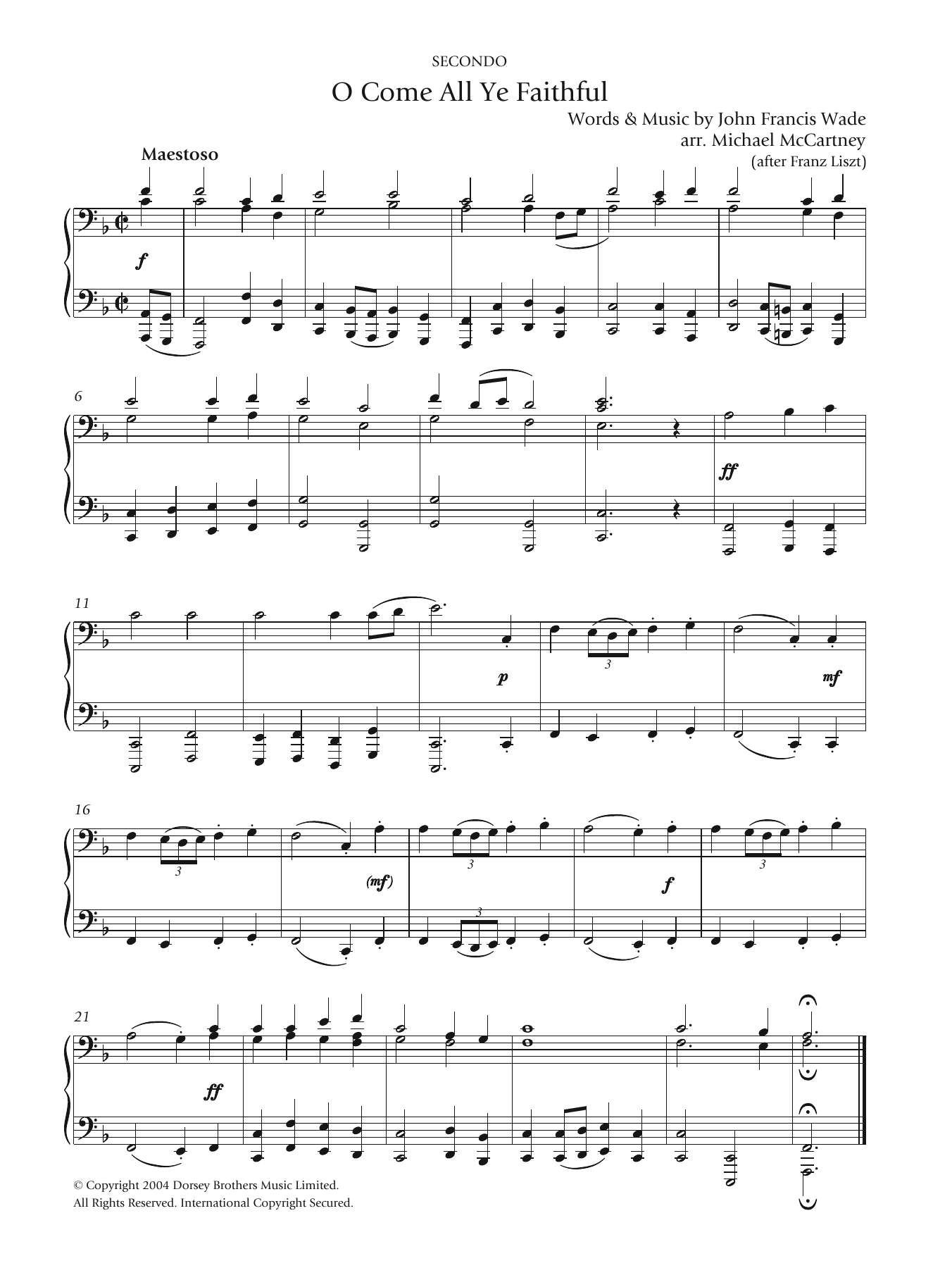 Product gallery: Page 1 of 1 O Come All Ye Faithful, Christmas Carol