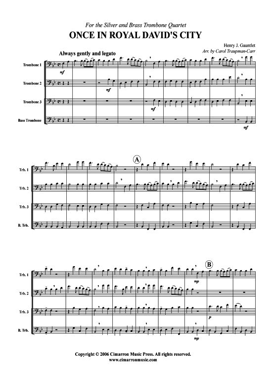 Product picture to: Once in Royal Davids City Henry J. Gauntlett