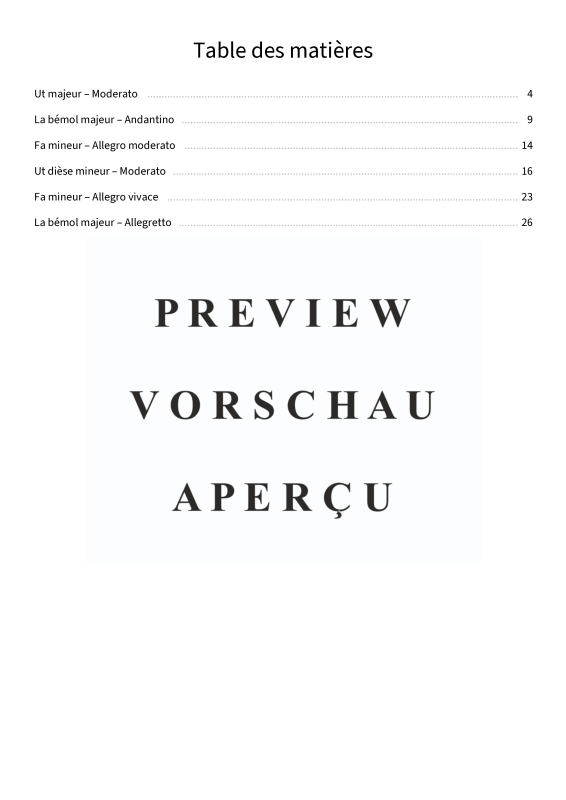 Produktgalerie: Seite 5 von 11 Moments musicaux D 780 (op. 94) - Six pièces de caractère romantiques pour piano, , Klavier Solo