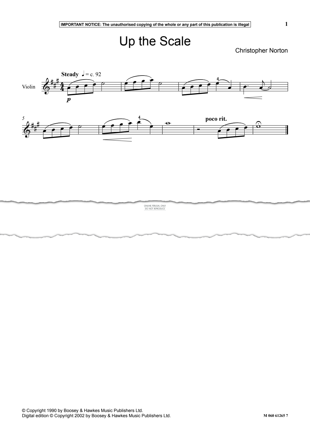 Produktgalerie: Seite 1 von 1 Up the Scale, Christopher Norton, Klavier, Violine