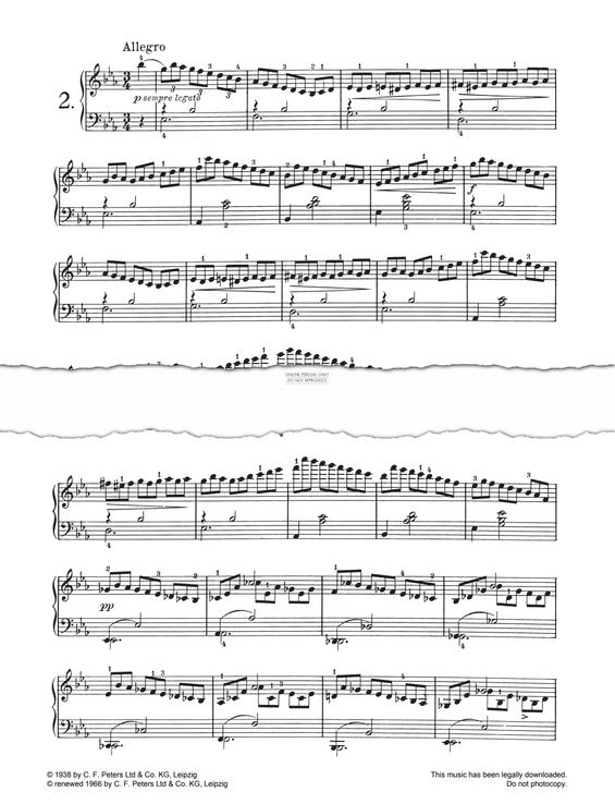 Produktgalerie: Seite 1 von 1 Impromptus Op. 90 (D 899), Allegro, Franz Schubert, Klavier