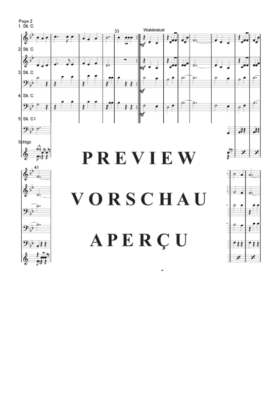 Produktgalerie: Seite 4 von 21 German-Schunkel-Medley , Blasorchester Fatamo, (Blechbläser Quintett - flexible Besetzung)